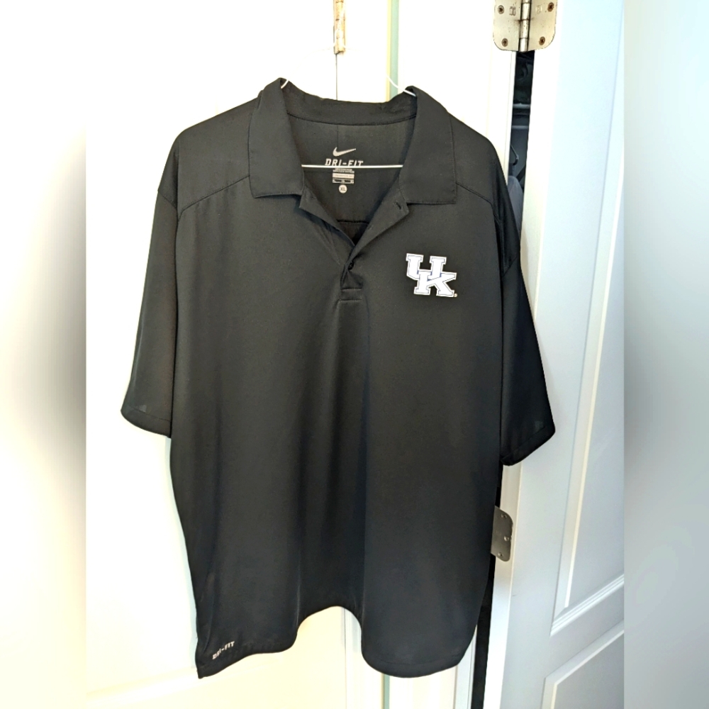 3/$15 Nike Black Kentucky Polo Shirt